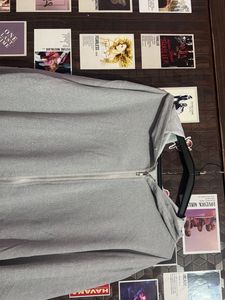 Grey Zip-Up Hoodie