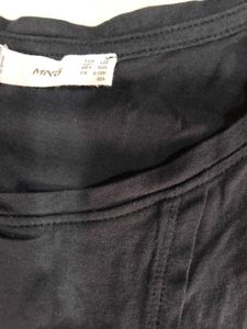 Mango Crop Top With A Knot