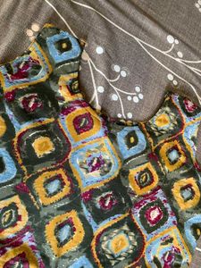 Boho Print Flared Dress