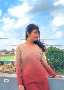 Gradient Ombre Kurta