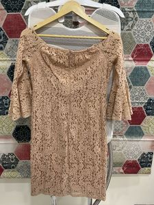 Elegant Lace Bell Sleeve Dress size 8