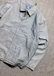 Men's Grey Zip-Up Jacket