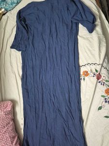 blue cotton kurti