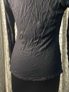 Black Long Sleeve Top