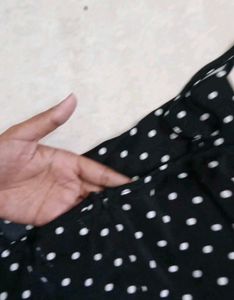 Polka Dot Maxi Slip Dress