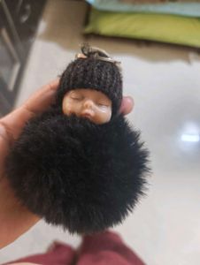 Cute Baby Doll Keychain Charm