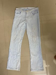 J Brand Light Wash Flare Jeans