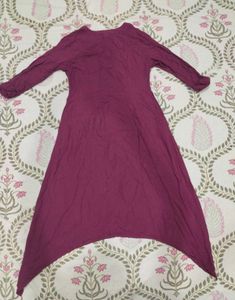 Beautiful Maroon Kurta S