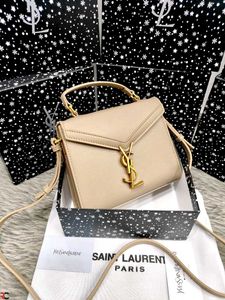 YSL CASSANDRA MINI TOP HANDLE BAG* WD BOX