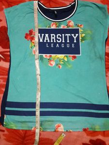 Varsity League Floral Print T-Shirt – Casual &amp; Chi