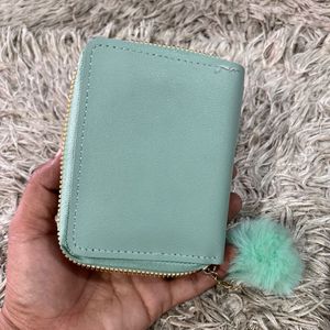 Chic Mint Green Wallet