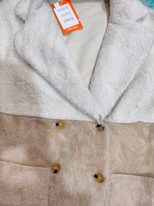 Urbanic Cozy Colorblock Teddy Jacket