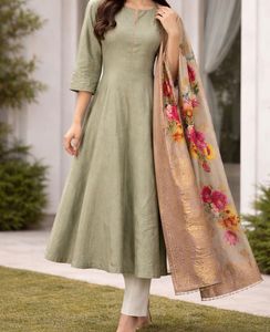 Light Green Kurta Set from Vark by Westsi