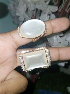 Chunky Gemstone Rings