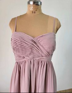 Elegant Pink Maxi Dress
