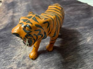 Leather Tiger Figurine