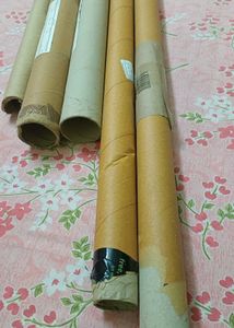 Set of 5 Cardboard Tubes