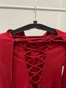 Elegant Red Ethnic Gown