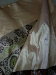 Cream &amp; Maroon Mix Original Silk