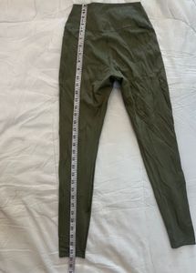UNIQLO High Waisted Olive Green Leggings