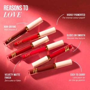 MyGlamm Ultimate Matte Liquid Lipstick - Red Diva