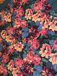 Floral Mini Skirt