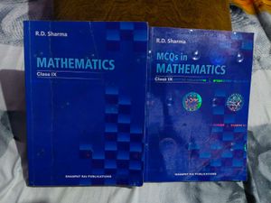 R.D. Sharma Math Books Class IX