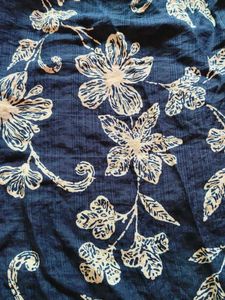 Blue Floral Kurti