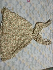 Floral Print Midi Dress