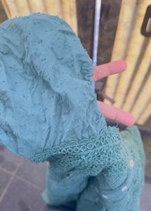 Teal Embroidered Kurta
