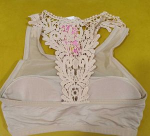 282 -- Lace Trim Sports Bra