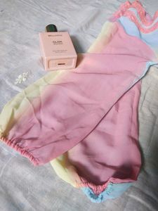 Pastel Color Korean Frilled Cute Top