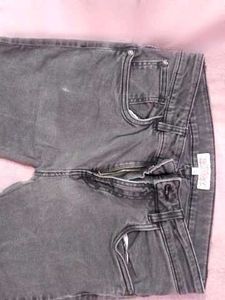 Gray Denim Jeans