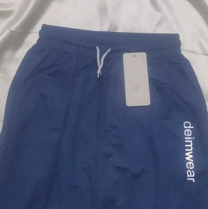 Blue Deminwear Track Pants