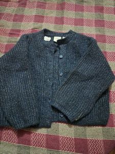 Zara Navy Sparkle Cardigan