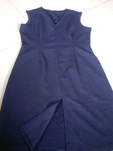 Classic Navy Blue Blouse