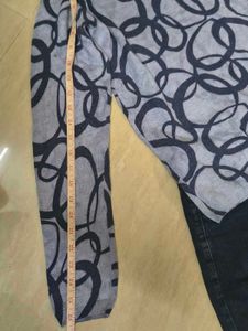 Patterned Knit Sweater