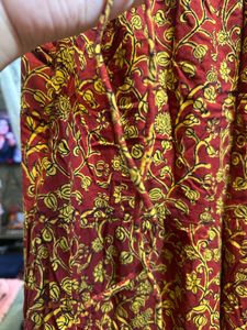 The Vasiliki Maxi Length Cotton Red Halte
