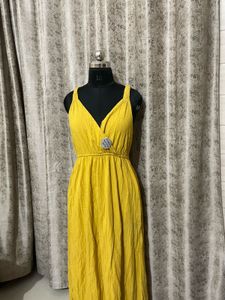 Sunny Yellow Maxi Dress