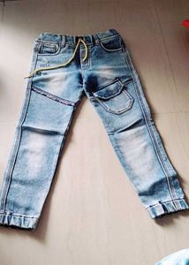Boys Light Wash Denim Jeans