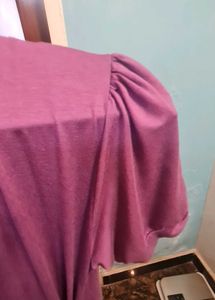 Zara Purple wrap dress