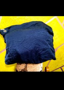 banana republic Chic Navy Nylon Hobo Bag