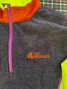 The Redface  Zip Fleece Pullover
