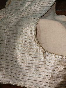 Elegant Striped Silk Blouse
