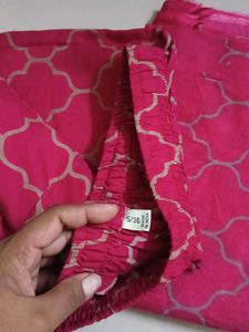Floral Print Anarkali Suit