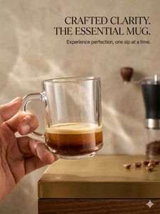 🍷 Luxury Glass For Coffee Set Of 5! Sale
