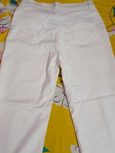 White Wide Leg Pant