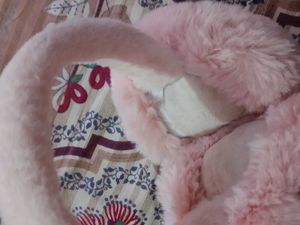 Cozy Pink Faux Fur Earmuffs❤️