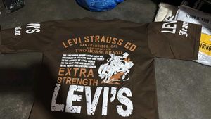 Levi's Brown Graphic T-Shirt