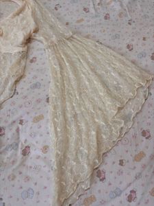 Sheer Lace top bust36/38